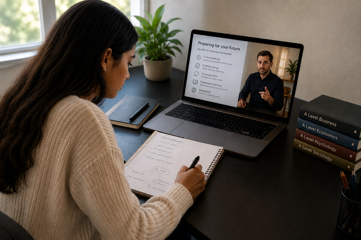 Avicenna Sixth Form online A Level study